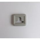 Alsó fényszóróház gumi átvezető, szürke, Jawa 550/555