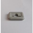 Alsó fényszóróház gumi átvezető, szürke, Jawa 550/555