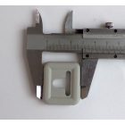 Alsó fényszóróház gumi átvezető, szürke, Jawa 550/555