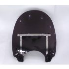 Szélvédő, burkolat, nagy, törésbiztos, sötét, Jawa 300 CL, 350 Perak, 42 Bobber