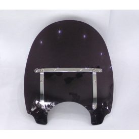   Szélvédő, burkolat, nagy, törésbiztos, sötét, Jawa 300 CL, 350 Perak, 42 Bobber