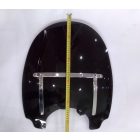 Szélvédő, burkolat, nagy, törésbiztos, sötét, Jawa 300 CL, 350 Perak, 42 Bobber