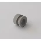 Gumibetét motor kábelekhez, 16x8,5x12 mm, horony 3,5 mm, szürke, Jawa 50
