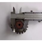 Fogaskerék kihajtással, 19 fogú, Jawa 250/350 Perak, Kyvacka, Panelka