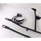 Oldalsó csomagtartó, fekete, Jawa 350/650 OHC