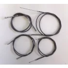 Bowden kábel 4 darabos rövid gázhoz, állítóanyák nélkül, szürke, Jawa, ČZ SPORT