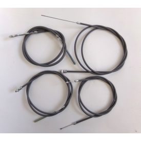   Bowden kábel 4 darabos rövid gázhoz, állítóanyák nélkül, szürke, Jawa, ČZ SPORT