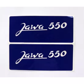 Matricák, 2 darab, Jawa 550, festősablon