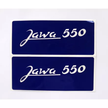 Matricák, 2 darab, Jawa 550, festősablon