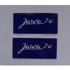 Matricák, 2 darab, Jawa 20, festősablon