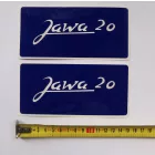 Matricák, 2 darab, Jawa 20, festősablon