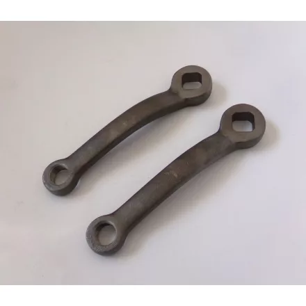 Hajtókar pedál, 2 db-os készlet, B + J, nyers, Jawa Robot