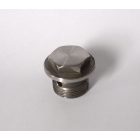 Olajfővezeték alsó csavarja, 26x1,5mm, rozsdamentes acél, Jawa 500 OHC 01, 02