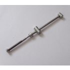 Összekötő rúd a kétpofás fékpajzs fékkartjai között, komplett, Jawa, ČZ