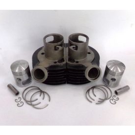   Hengerek, dugattyú szettel 58.25 mm/16, eredeti, felújítás után, Jawa 350 Kyvacka, Panelka