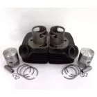 Hengerek, dugattyú szettel 58.50 mm/16 eredeti, felújítás után, Jawa 634, ČZ 472