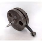 Főtengely, tűgörgős csapágy, 15 mm-es csapszeghez, eredeti, felújítás után, Jawa 250 Perak, Kyvacka