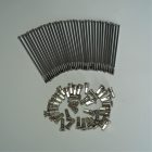 Küllő készlet 36 db, 16 inch, felső króm, Jawa M4x110