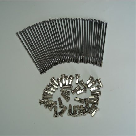 Küllő készlet 36 db, 16 inch, felső króm, Jawa M4x110