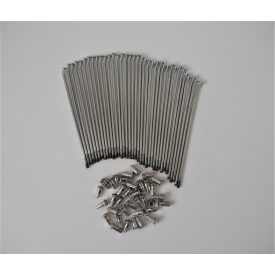   Küllők szett 36 db, M4x144, 18 inch, felső króm, Jawa, ČZ