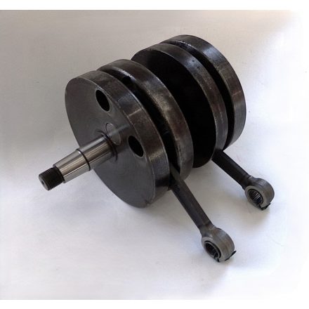 Főtengely, tűgörgős csapágy, 16 mm-es csaphoz, eredeti, felújítás után, /1/, Jawa 350 Perak, Kyvacka, Panelka