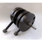 Főtengely, tűgörgős csapágy, 16 mm-es csaphoz, eredeti, felújítás után, /1/, Jawa 350 Perak, Kyvacka, Panelka