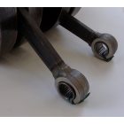 Főtengely, tűgörgős csapágy, 16 mm-es csaphoz, eredeti, felújítás után, /1/, Jawa 350 Perak, Kyvacka, Panelka