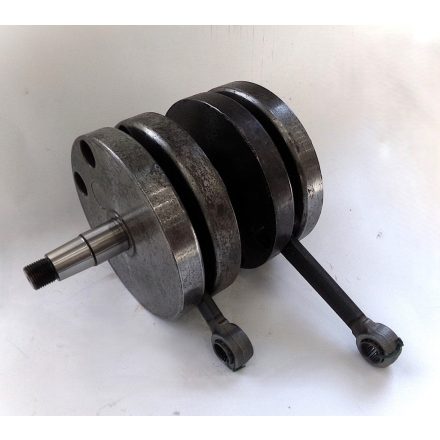 Főtengely, tűgörgős csapágy, 16 mm-es csaphoz, eredeti, felújítás után, /2/, Jawa 350 Perak, Kyvacka, Panelka