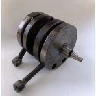 Főtengely, tűgörgős csapágy, 16 mm-es csaphoz, eredeti, felújítás után, /2/, Jawa 350 Perak, Kyvacka, Panelka