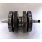 Főtengely, tűgörgős csapágy, 16 mm-es csaphoz, eredeti, felújítás után, /2/, Jawa 350 Perak, Kyvacka, Panelka