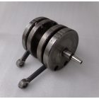 Főtengely, tűgörgős csapágy, 16 mm-es csapszeghez, eredeti, felújítás után, /3/, Jawa 350 Perak, Kyvacka, Panelka