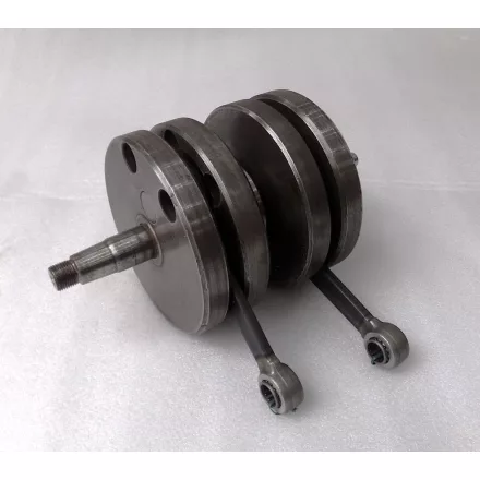 Főtengely, tűgörgős csapágy, 16 mm-es csapszeghez, generátor alá, eredeti, felújítás után, /1/, Jawa 632 (12V), 634 (12V)