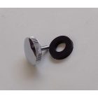 Fényszóró csavar, krómozott, Jawa 1956---