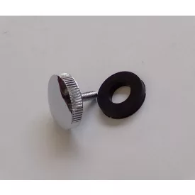 Fényszóró csavar, krómozott, Jawa 1956---