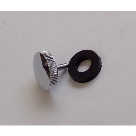 Fényszóró csavar, krómozott, Jawa 1956---