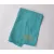 Mikroszálas kendő, 30 X 30 cm, türkiz, Java logó