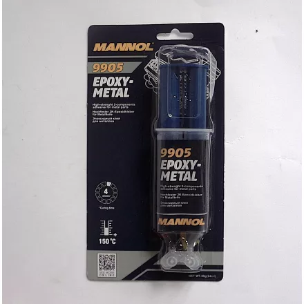 Nagy szilárdságú 2 komponensű ragasztó fém alkatrészekhez, 30 g