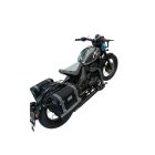 Táska szett, fekete + oldaltáska tartók, Jawa 350 CL Perak, 42 Bobber