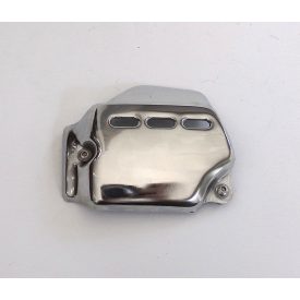 Szívótorok fedél bal, króm, Jawa 300 CL