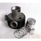 Henger + dugattyú szett 66,50/15, eredeti, felújítás után, Jawa 250 Kyvacka