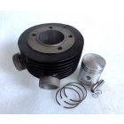 Henger + dugattyú szett 67,00/15, eredeti, felújítás után, Jawa 250 Kyvacka